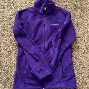Columbia zip up fleece